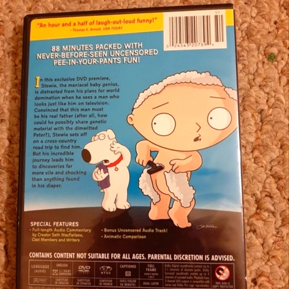 Family Guy: Stewie Griffin The Untold Story - Picture 1 of 3